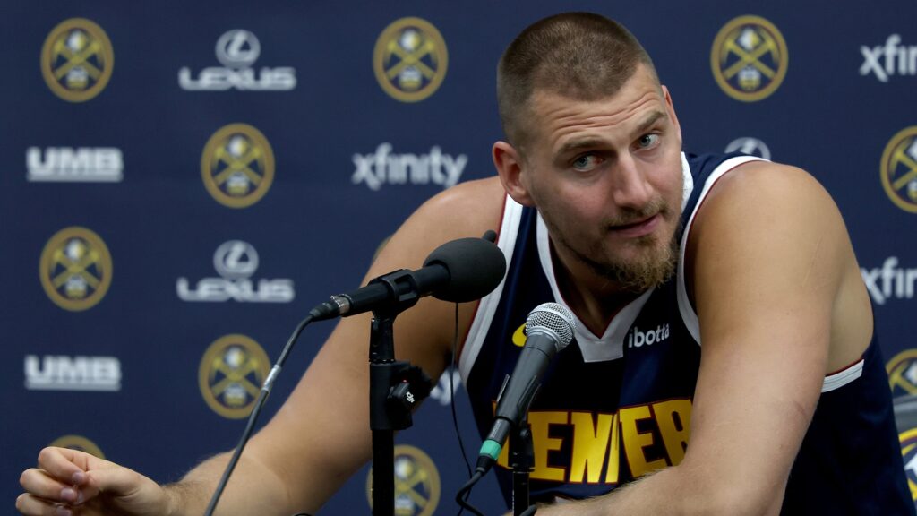 Нікола Йокіч під час медіа-дня Денвер Наггетс перед сезоном НБА 2025/26