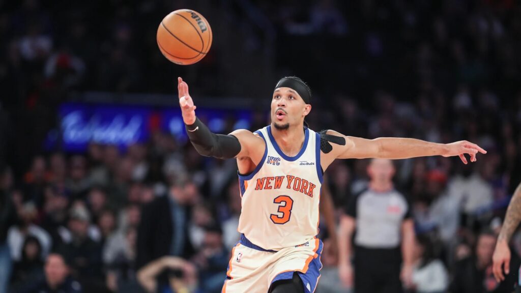 Джош Гарт під час матчу Нью-Йорк Нікс у Madison Square Garden.