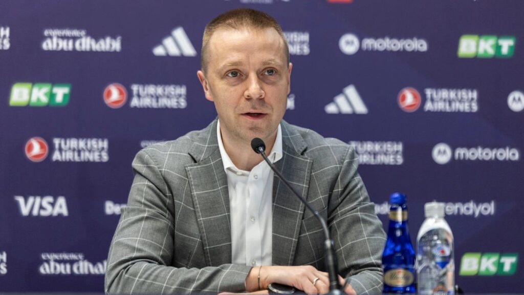 Генеральний директор Євроліги Паулюс Мотєюнас.